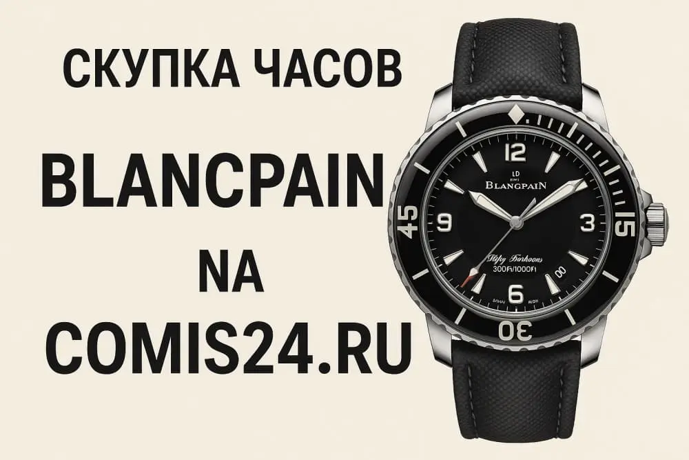 Скупка швейцарских часов Blancpain в Москве