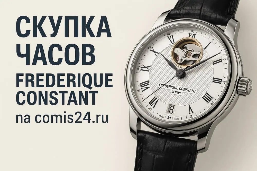 Скупка швейцарских часов Frederique Constant в Москве